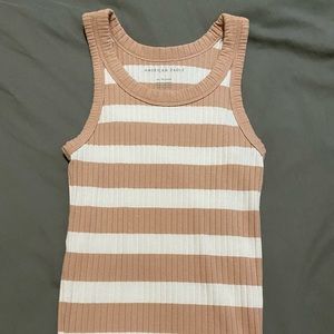 Long tank top striped